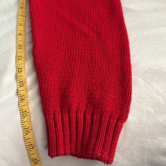 Vintage Yarn Works, heavy turtleneck sweater with ribbed hem & sleeves - Picture 10 of 10